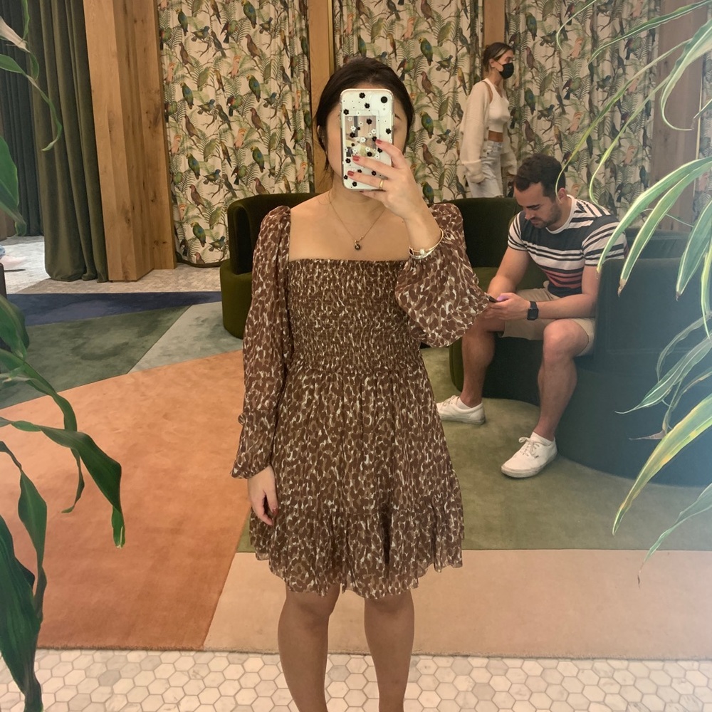 Aritzia Wilfred Tempest Mini Dress